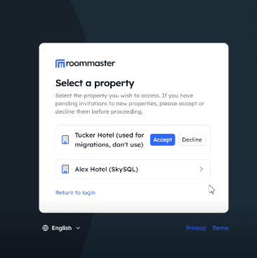 RoomMaster / Agora screenshot 2