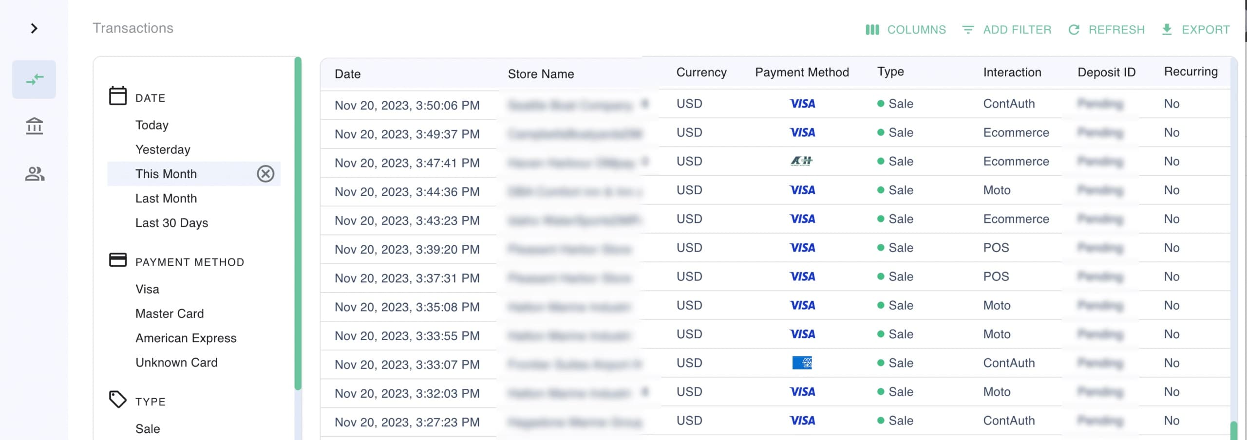 DockMaster / DMPay screenshot 2